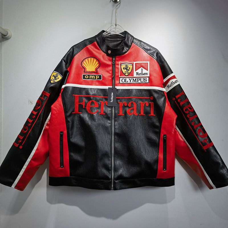 Ferrari- Formula 1 Leather Jacket