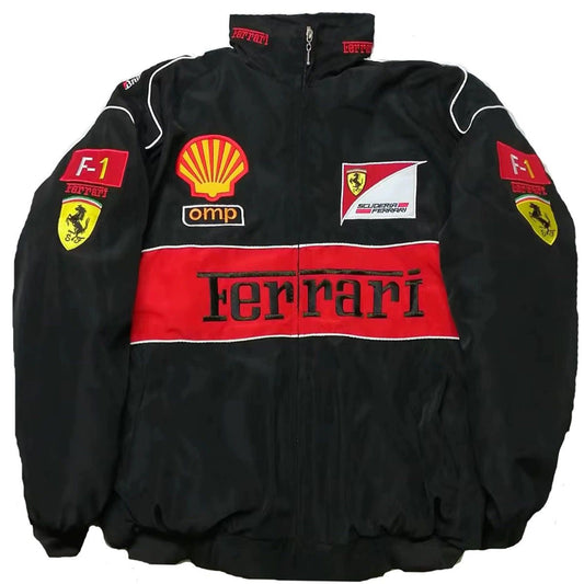 Ferrari All black  - Formula 1 jacket